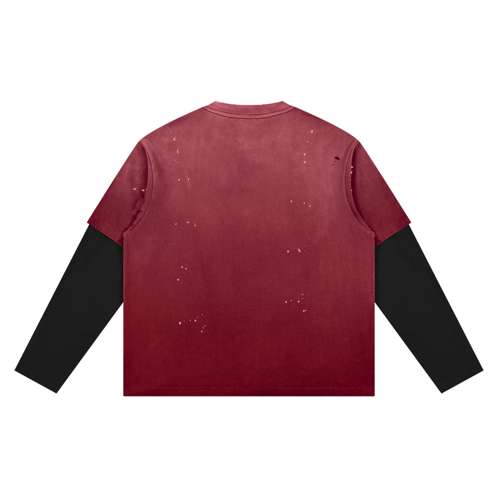 "I'M JUST HERE TO ESTABLISH AN ALIBI"  Layered T-Shirt