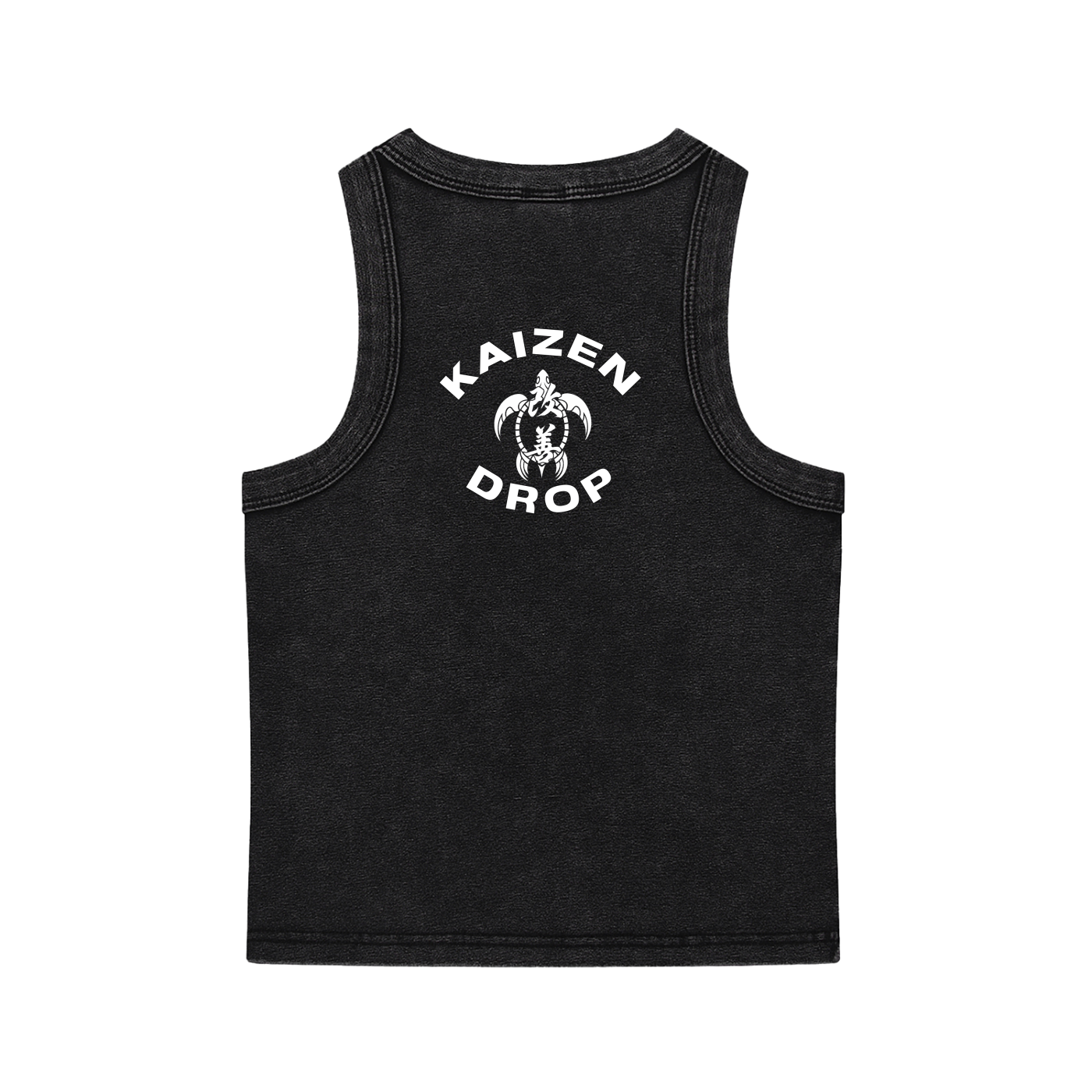 "Turtle Gains" Snow Washed Tank Top