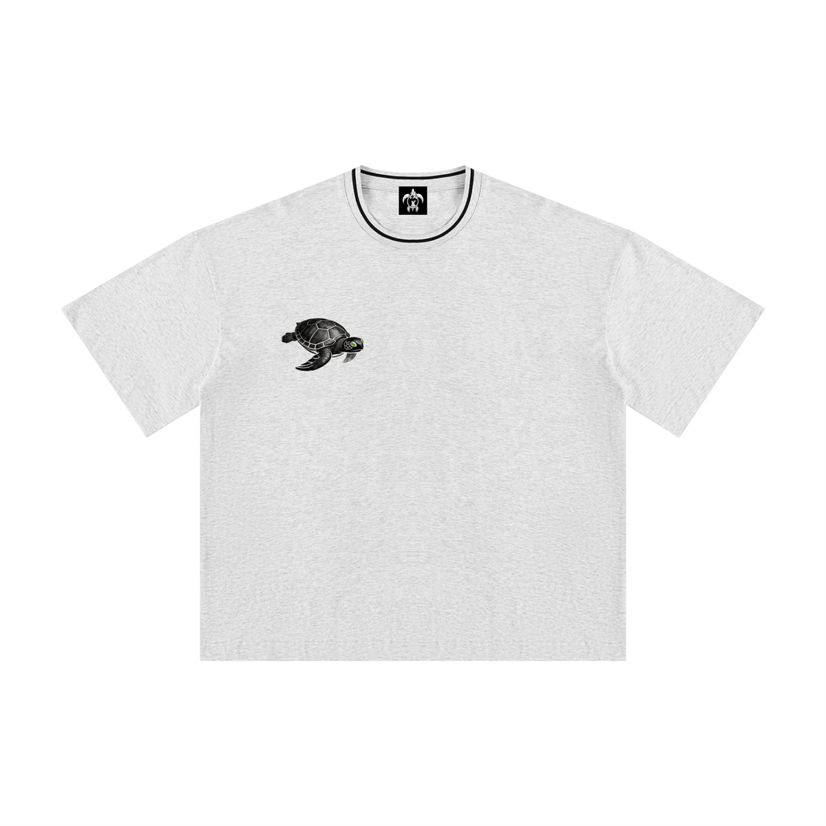 'Shadow Clan' Boxy Ribbed T-Shirt
