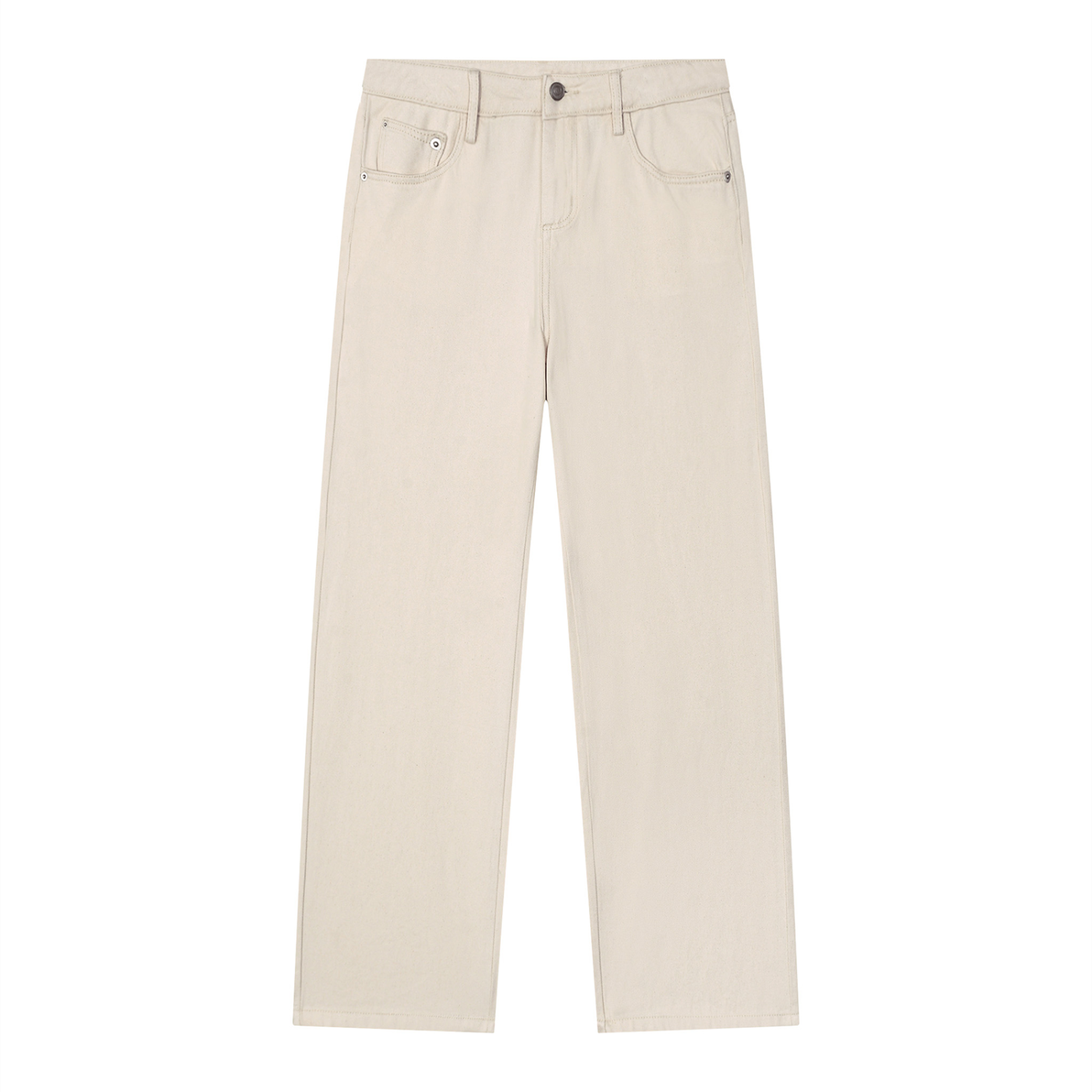 [Turtle Crew] Vintage Wash Straight Leg Jeans