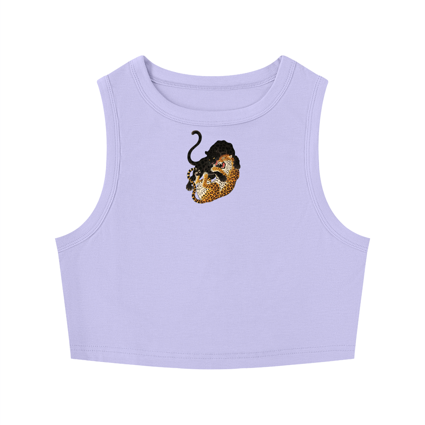 "Kurohyo X Bishuhyo" Women's Tight Crewneck Crop Tank Top
