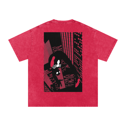 "Back in Black"  Oversized Cotton T-Shirt