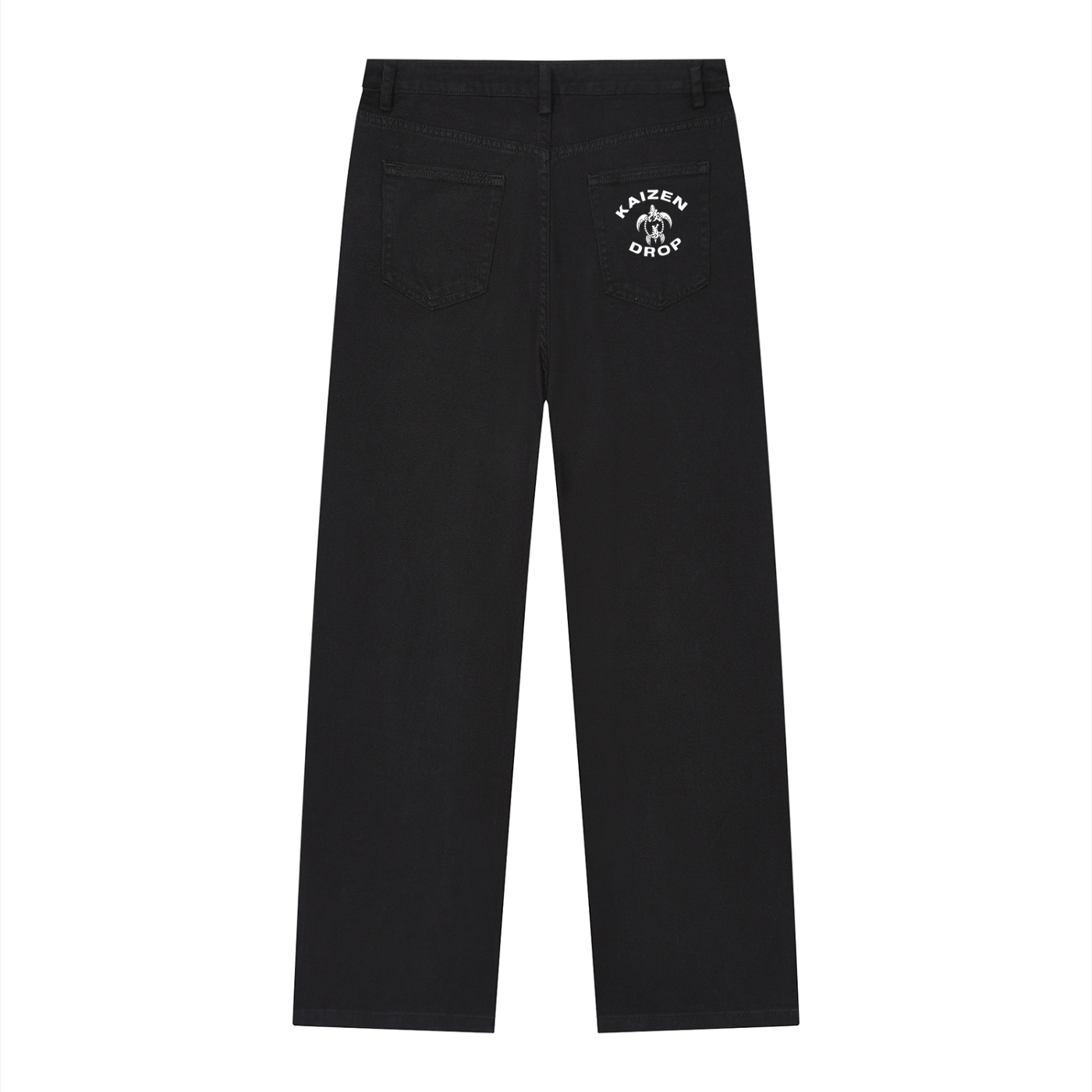 [Turtle Crew] Vintage Wash Straight Leg Jeans
