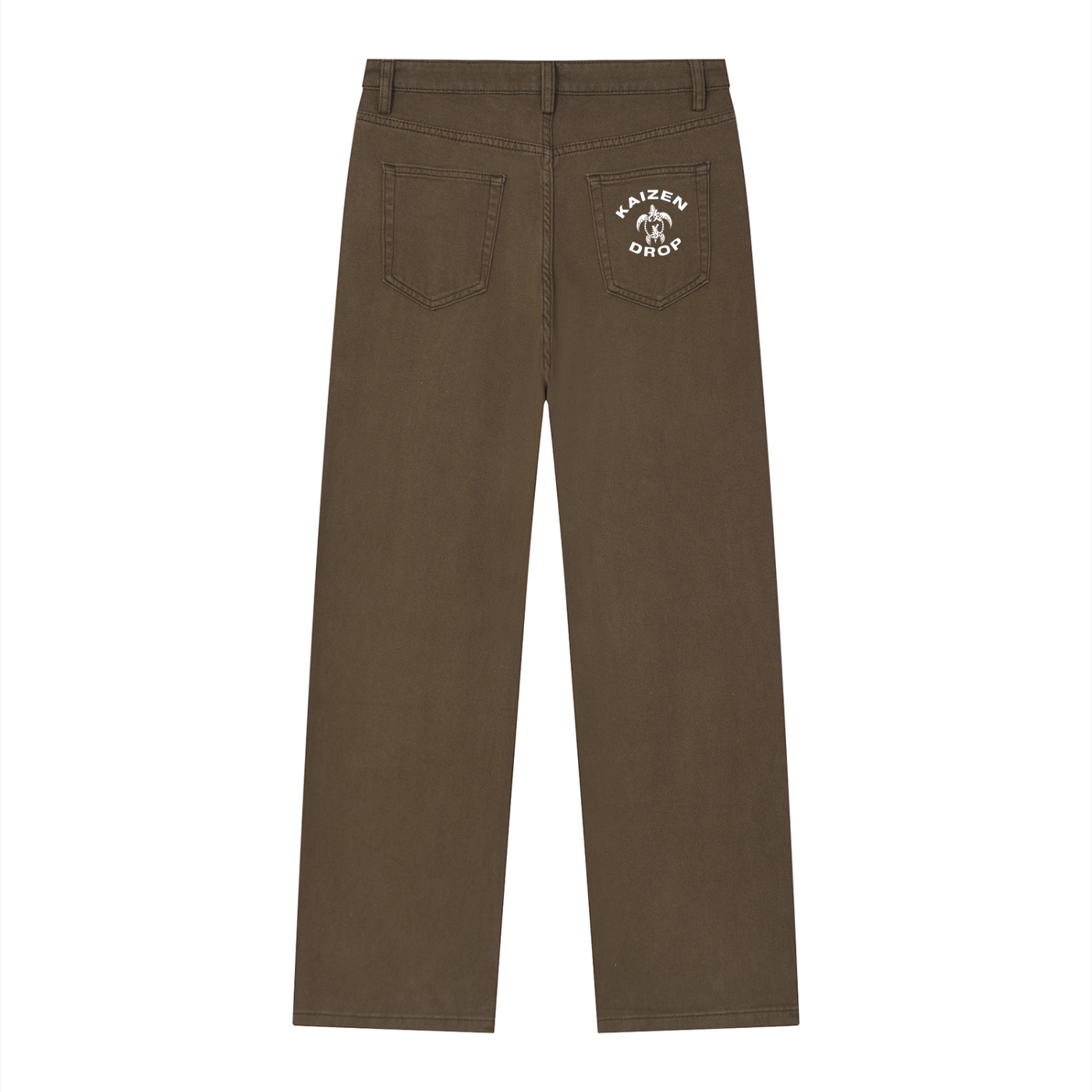 [Turtle Crew] Vintage Wash Straight Leg Jeans