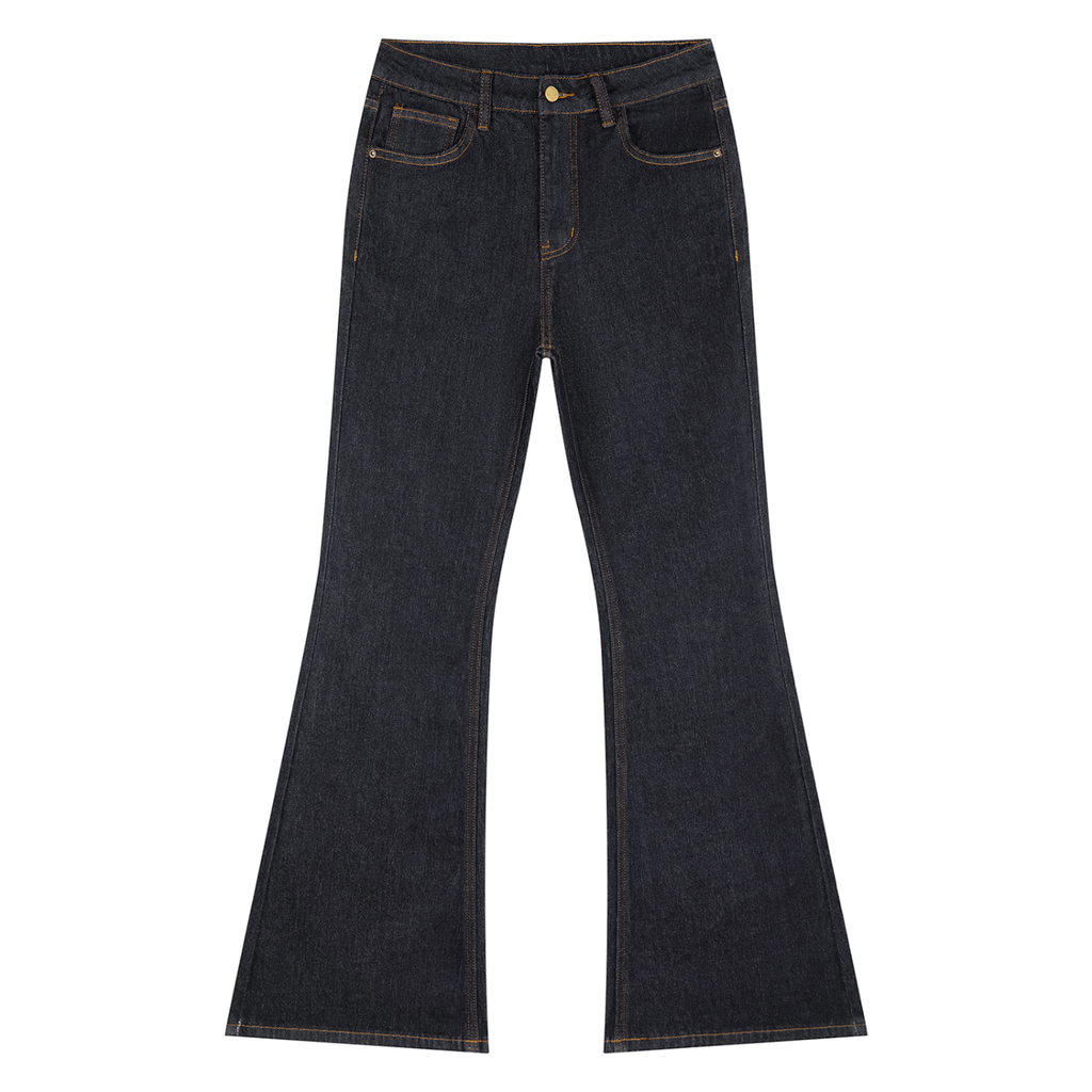 [Turtle Crew] Women's High-Rise Flared Jeans
