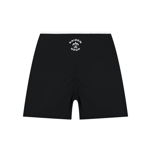 "Kurohyo X Bishuhyo" Women’s High Rise Color Block Yoga Shorts