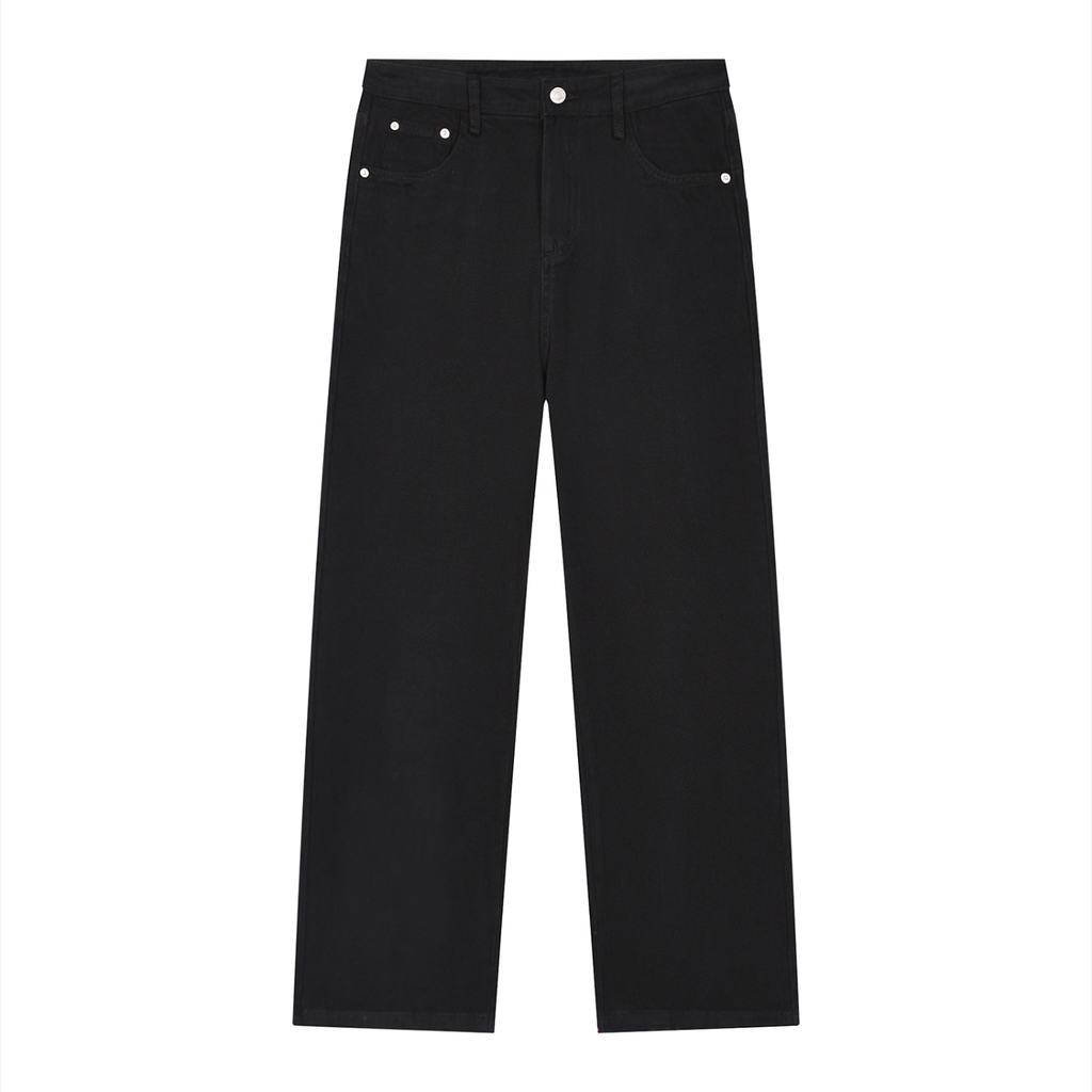 [Turtle Crew] Vintage Wash Straight Leg Jeans