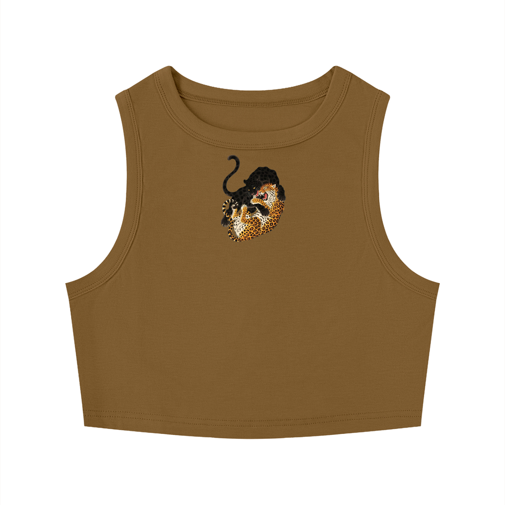 "Kurohyo X Bishuhyo" Women's Tight Crewneck Crop Tank Top