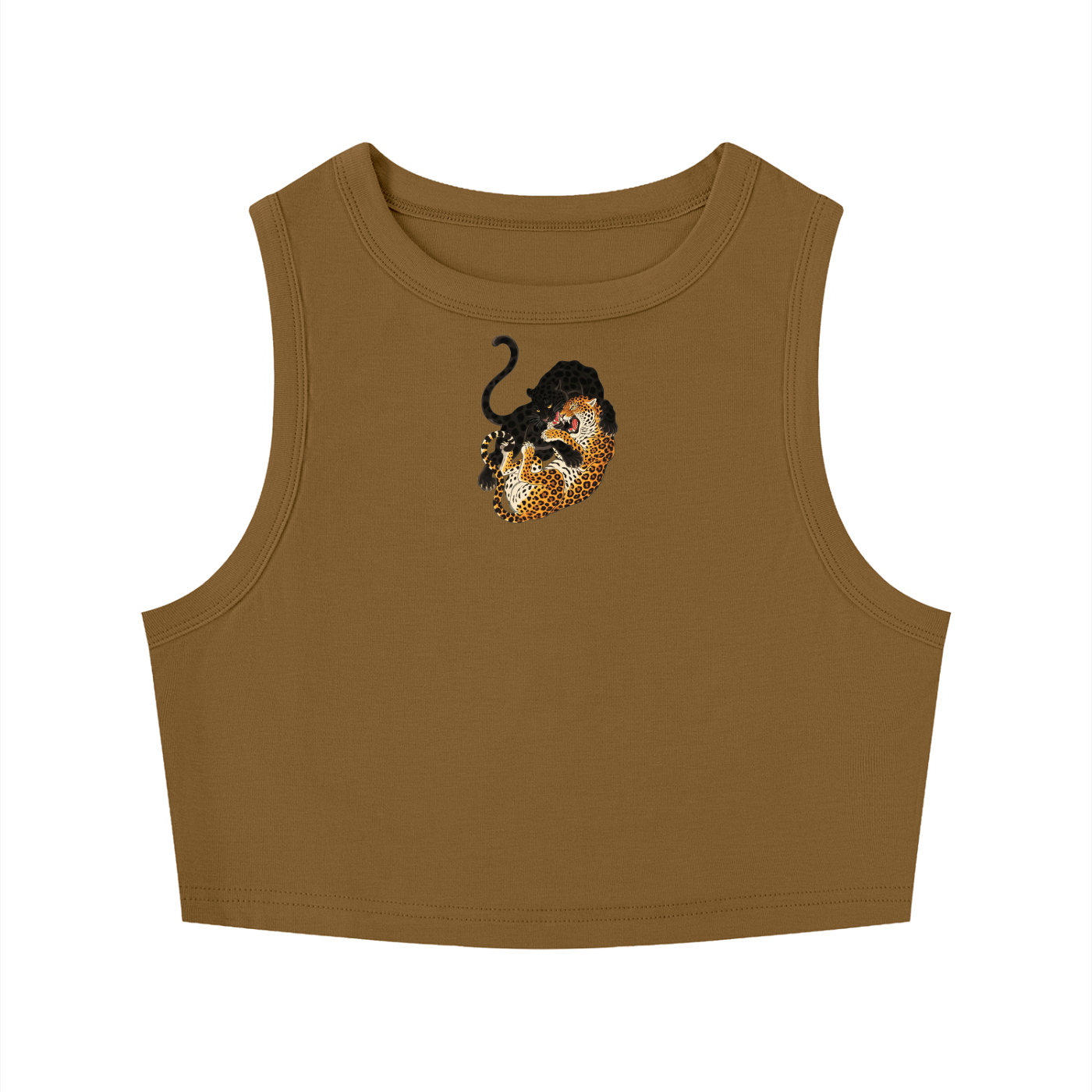 "Kurohyo X Bishuhyo" Women's Tight Crewneck Crop Tank Top