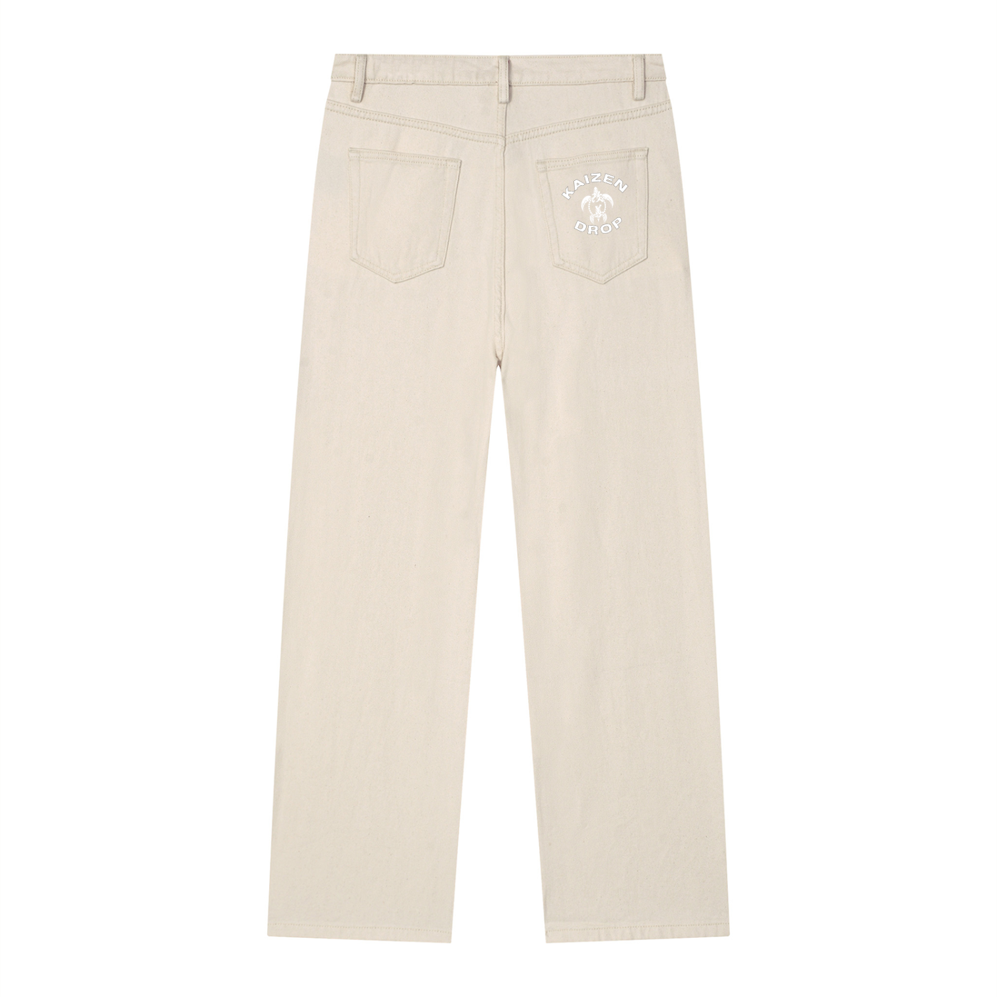 [Turtle Crew] Vintage Wash Straight Leg Jeans