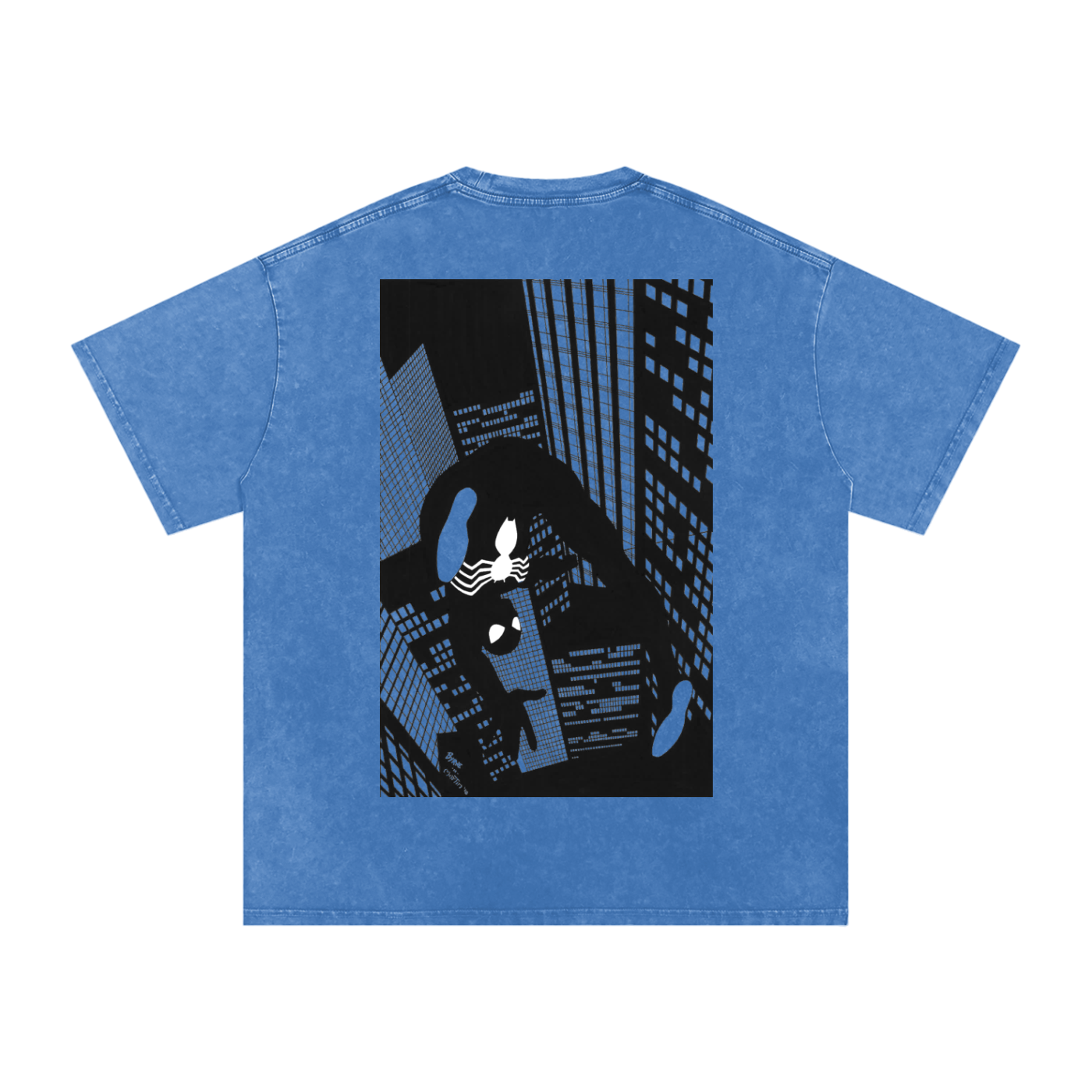 "Back in Black"  Oversized Cotton T-Shirt