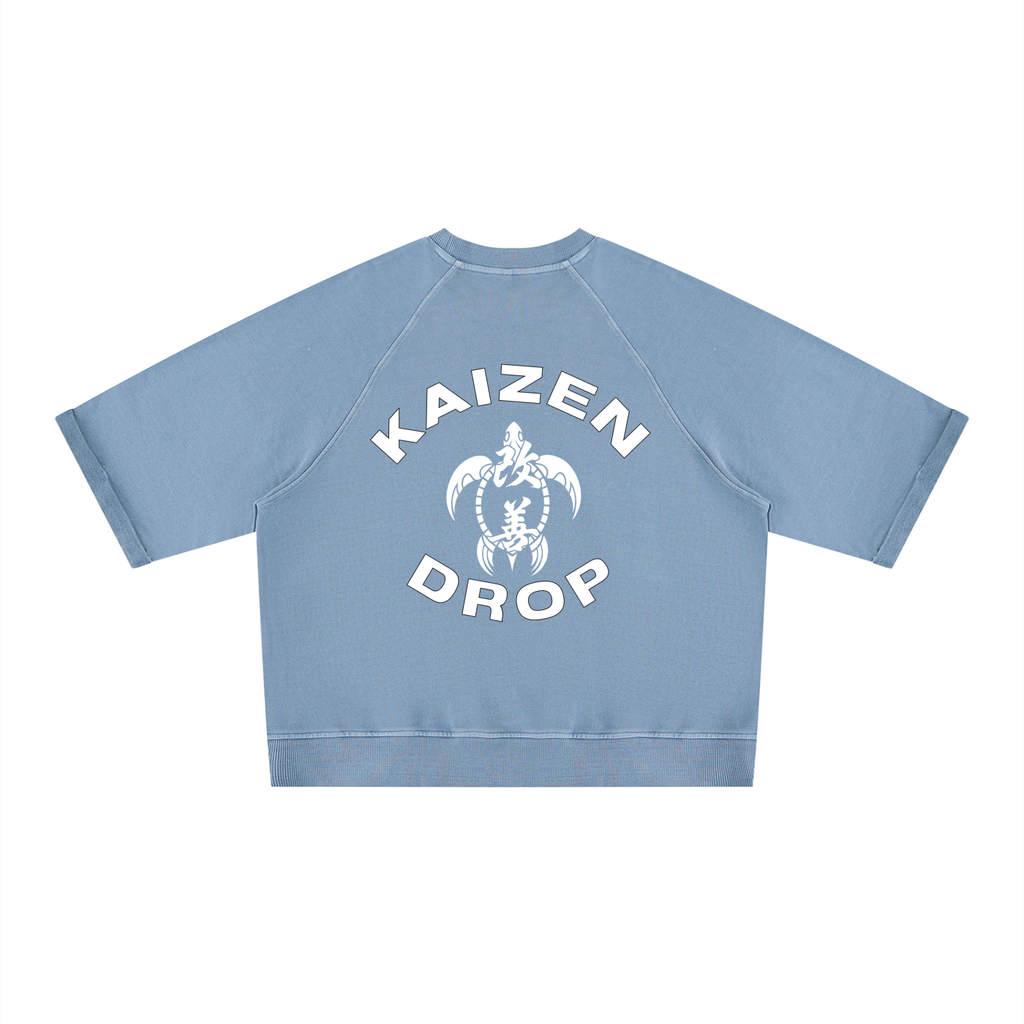 'Gargaerole' Boxy Short Sleeve Sweatshirt