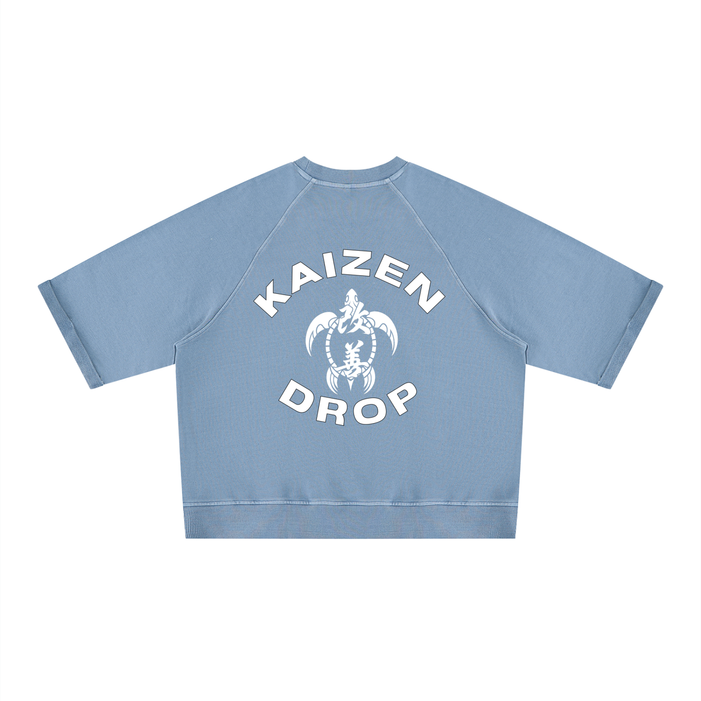 'Gargaerole' Boxy Short Sleeve Sweatshirt