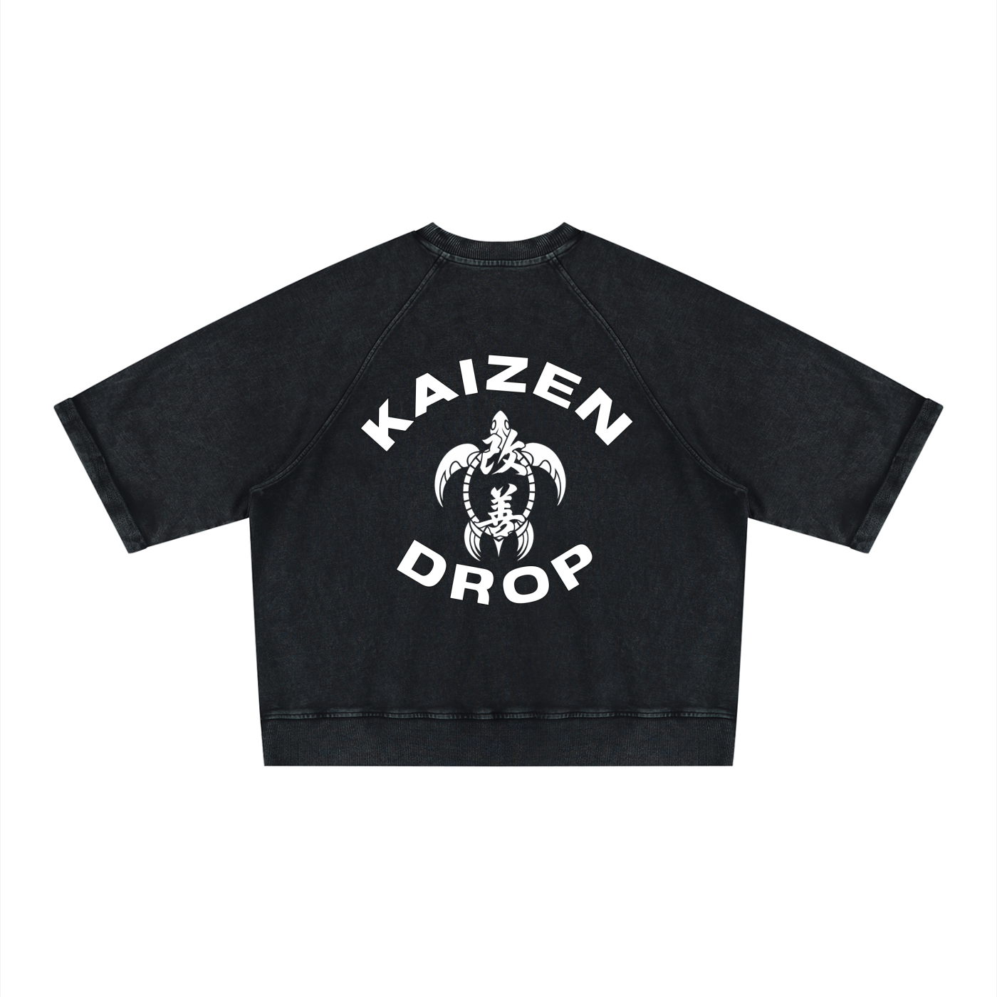 'Gargaerole' Boxy Short Sleeve Sweatshirt