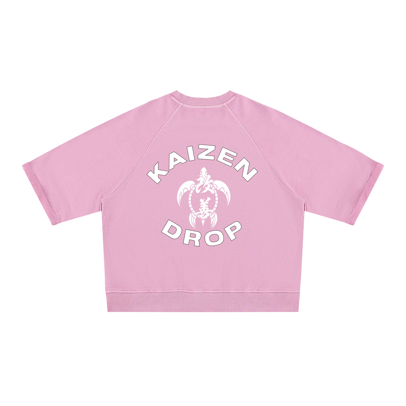 'Gargaerole' Boxy Short Sleeve Sweatshirt