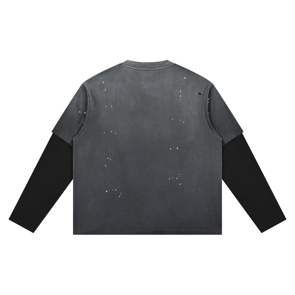 "I'M JUST HERE TO ESTABLISH AN ALIBI"  Layered T-Shirt