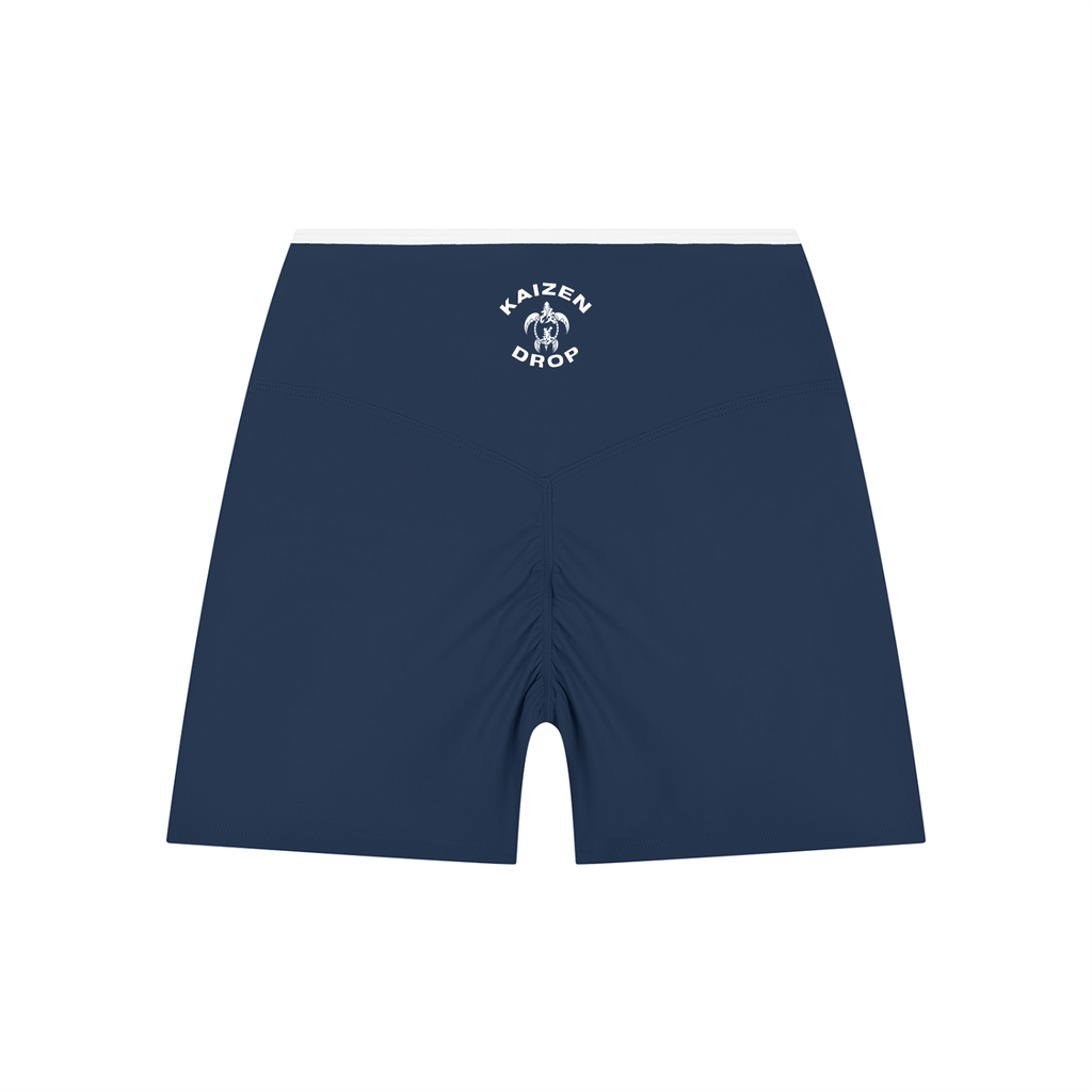 Women’s High Rise Color Block Yoga Shorts