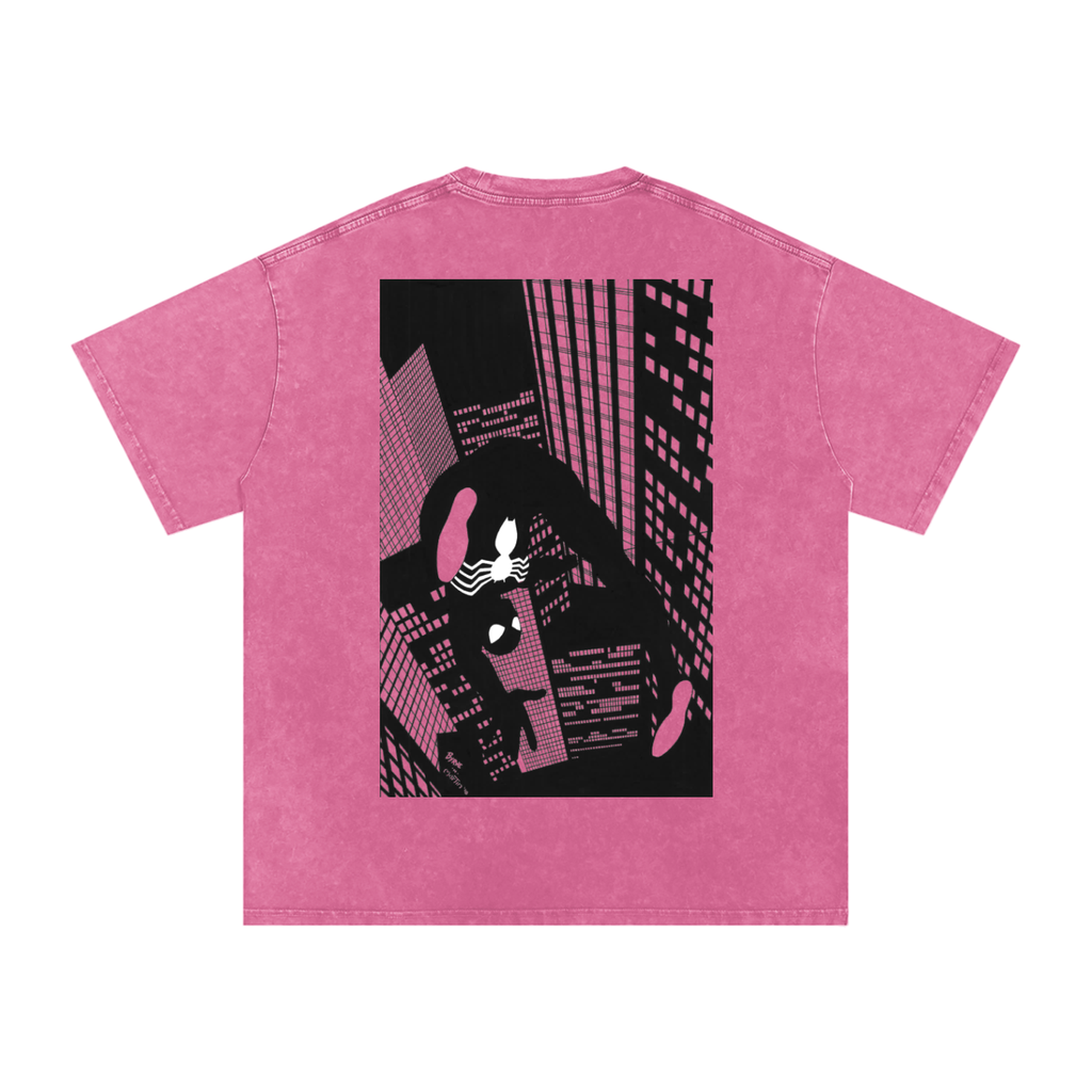 "Back in Black"  Oversized Cotton T-Shirt