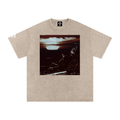'LOST CHILD' Snow Washed Oversized Cotton T-Shirt