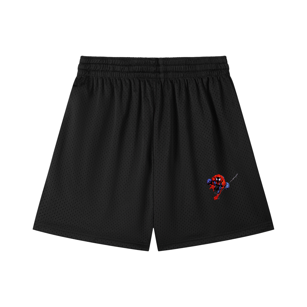 "Spider-Kaizen" Mesh Shorts