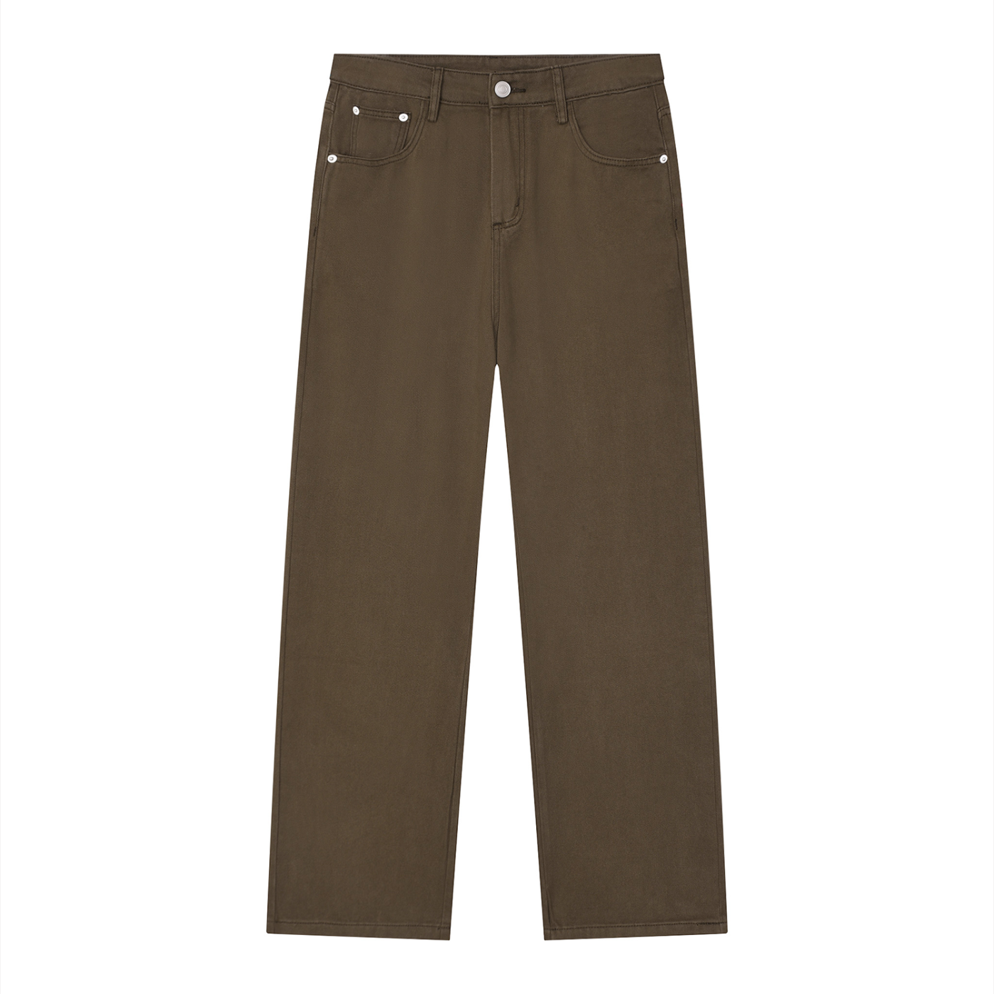 [Turtle Crew] Vintage Wash Straight Leg Jeans