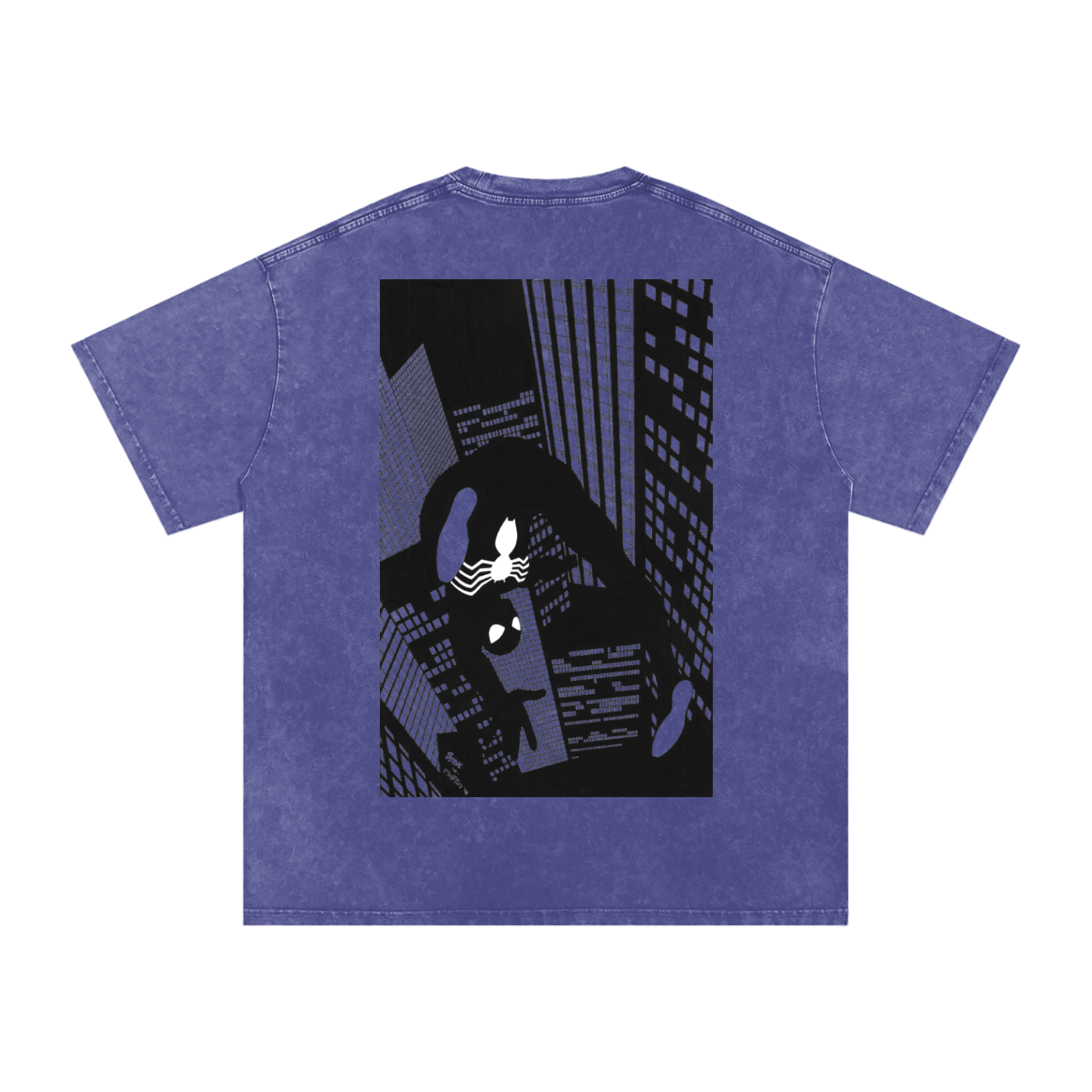 "Back in Black"  Oversized Cotton T-Shirt