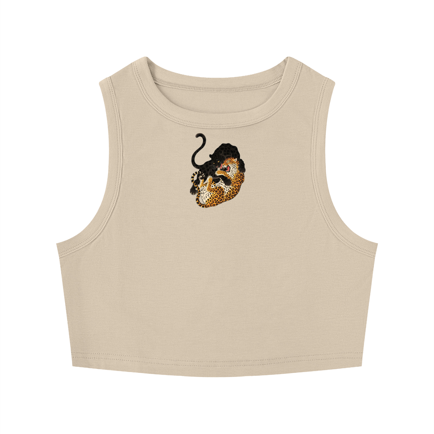"Kurohyo X Bishuhyo" Women's Tight Crewneck Crop Tank Top