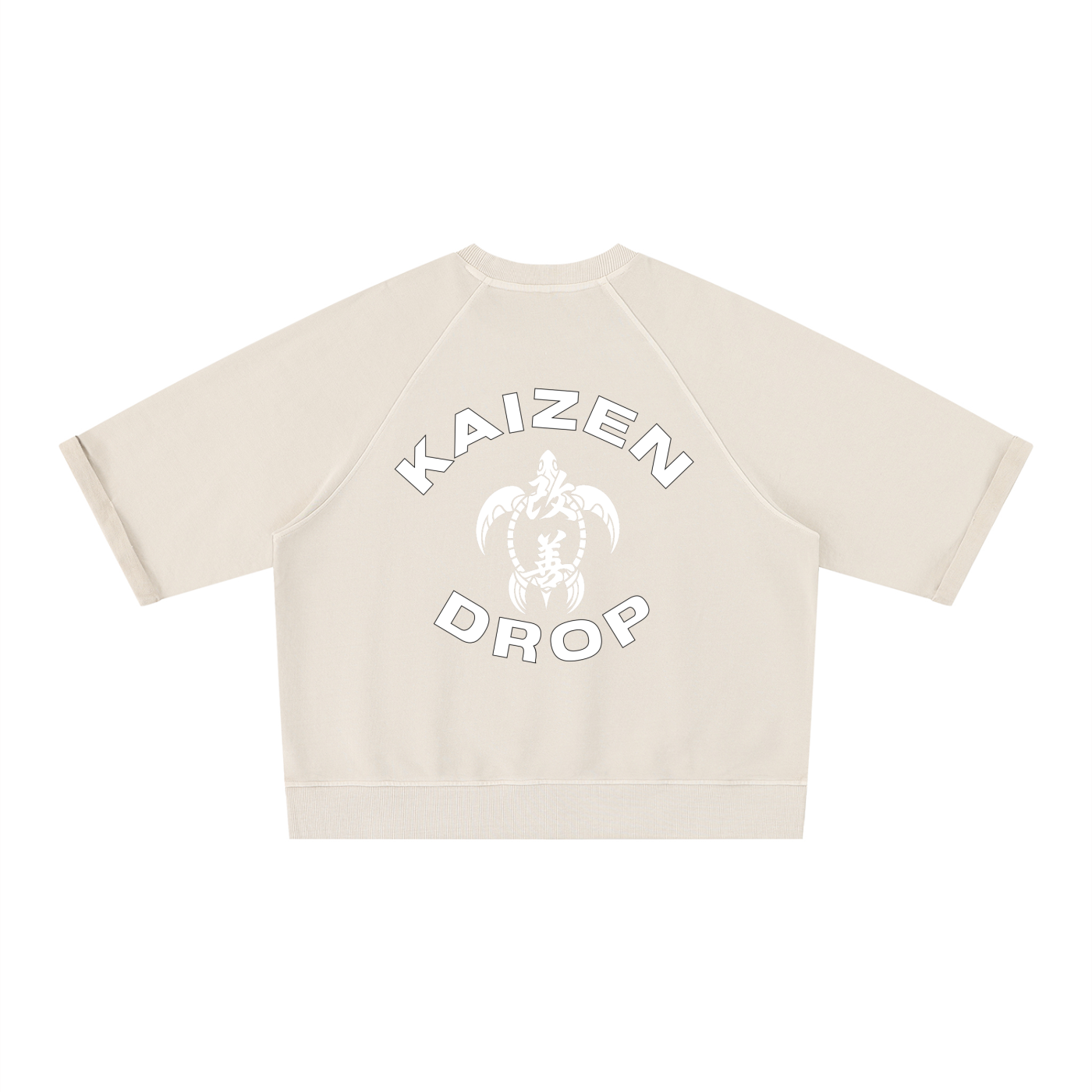 'Gargaerole' Boxy Short Sleeve Sweatshirt
