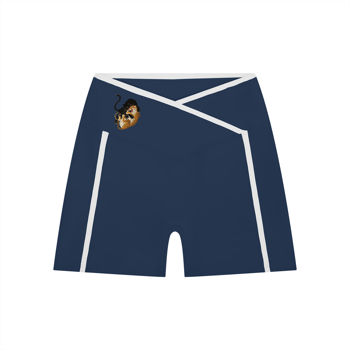 "Kurohyo X Bishuhyo" Women’s High Rise Color Block Yoga Shorts