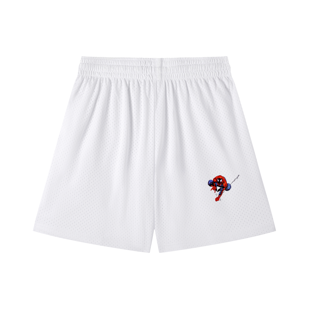 "Spider-Kaizen" Mesh Shorts